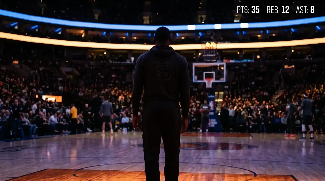 NBA basketball player statistics display showing points rebounds assists for prop betting